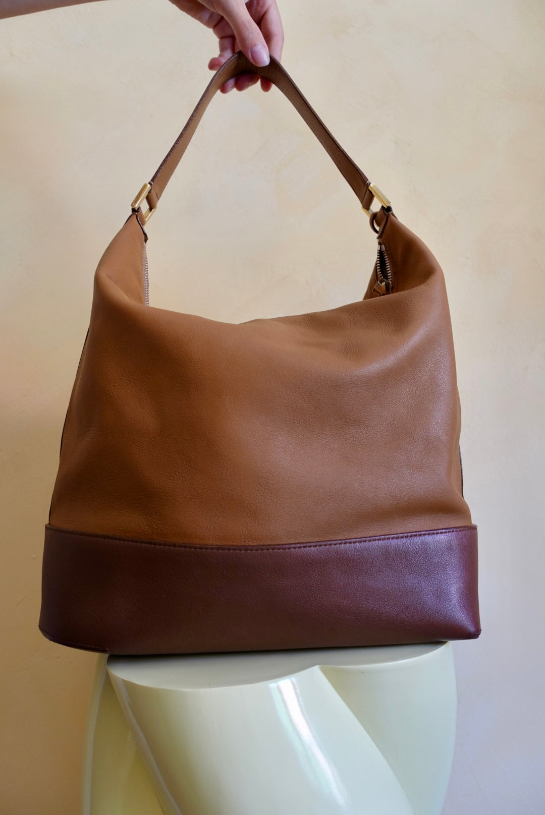 Every D Hobo Allure Cognac bicolor