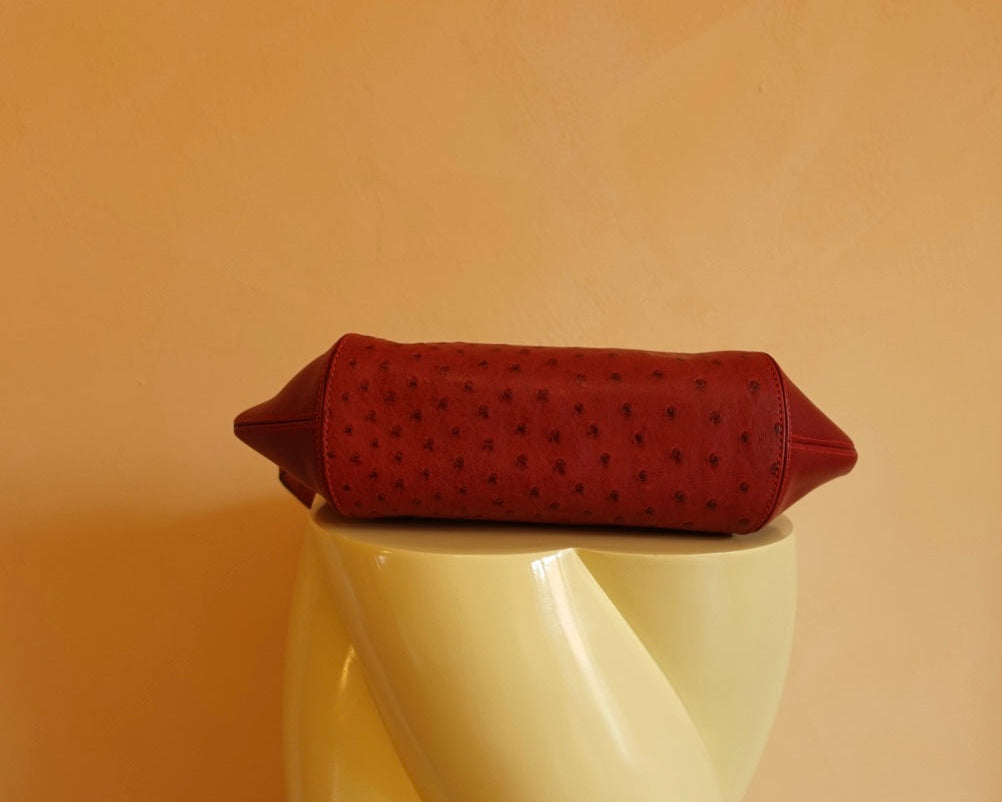Désir Rosso Autruche