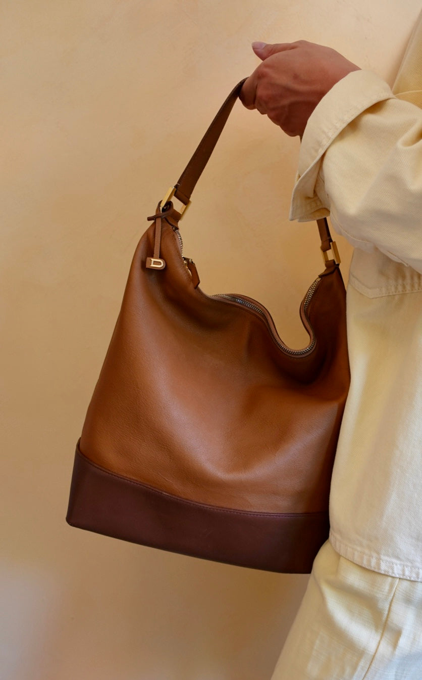 Every D Hobo Allure Cognac bicolor